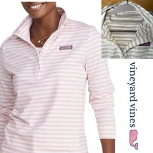 Vineyard Vines The Shep shirt tan/white, M, CB2583